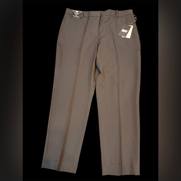 Dkny Pants - DKNY Women's Charcoal Tailored Pants